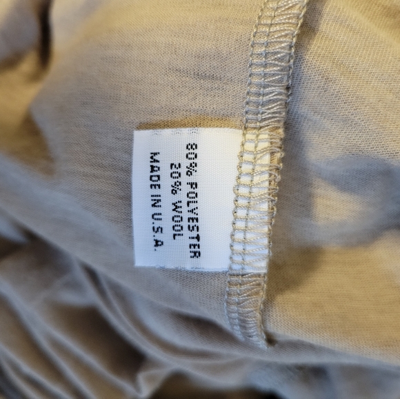 Bryn Walker Oatmeal Light Wool Blend Lagenlook Tunic Pullover Size S - Picture 8 of 10